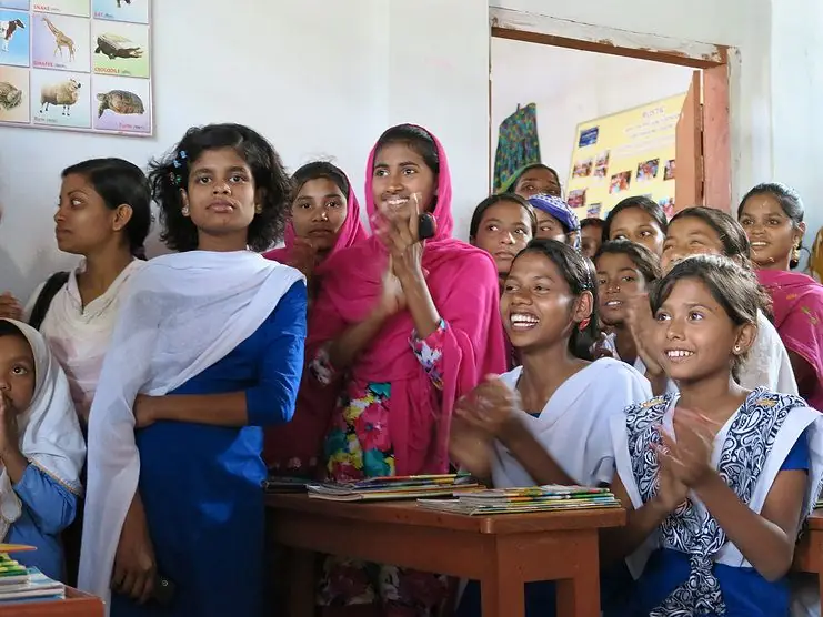 Non-formal education centre for former child labourers