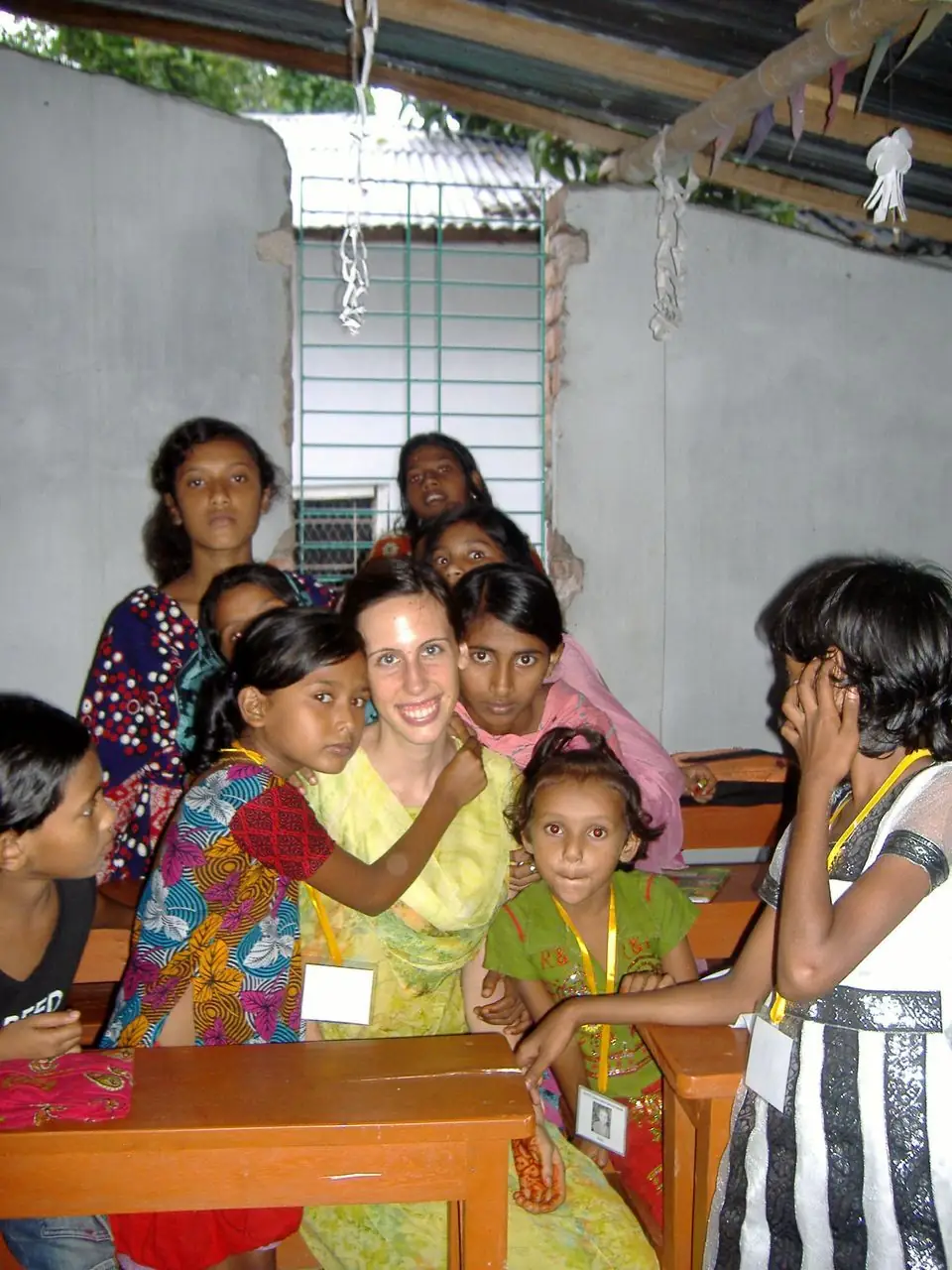 Students at a RUSTIC school for adolescent girls